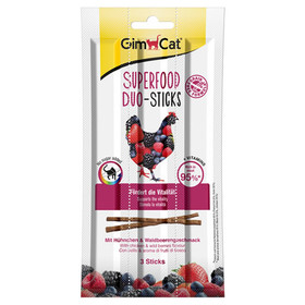 Abbildung GimCat Superfood Duo-Sticks Huhn & Beere 3 Sticks