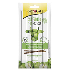 Abbildung GimCat Superfood Duo-Sticks Rind & Apfel 3 Sticks