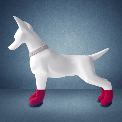 weitere Abbildung Goo-eez Hundeschuhe Athleticaz rot/schwarz
