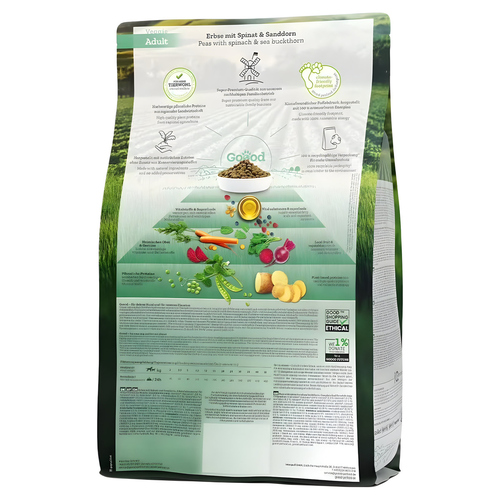 weitere Abbildung Goood Adult Veggie Erbse mit Spinat 10 kg