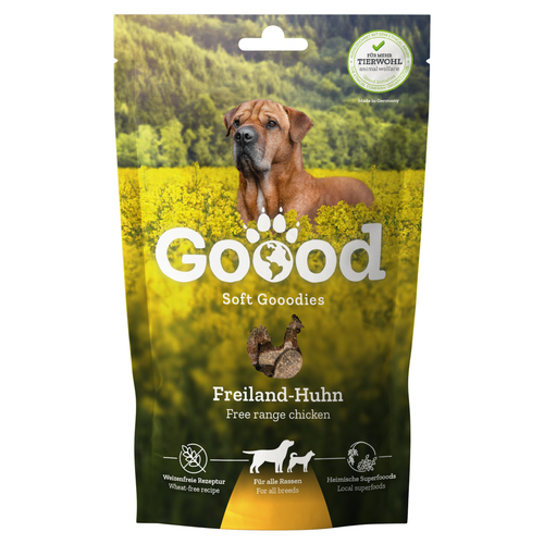 Produktbild von Goood Soft Gooodies Freiland-Huhn - 10 x 100 g