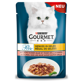 Abbildung Gourmet Perle Genuss in Gelee mit Lachs 85 g