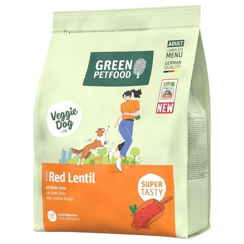 Green Petfood Red Lentil 900 g - 5 Stück