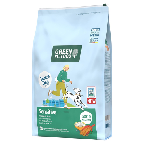 Green Petfood Sensitive with Insects 10 kg