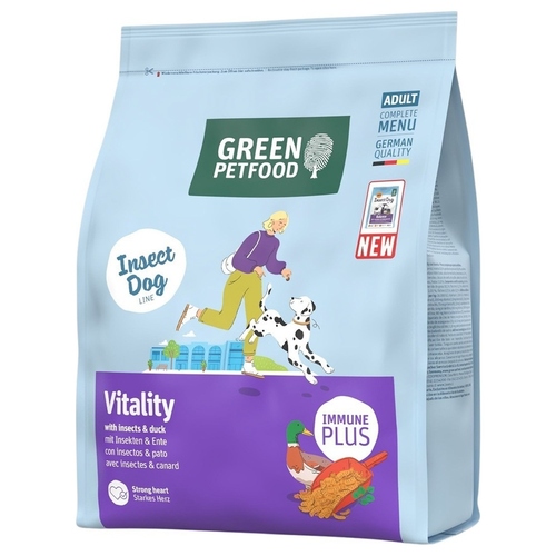 Green Petfood Vitality with Insects 900 g - 5 Stück