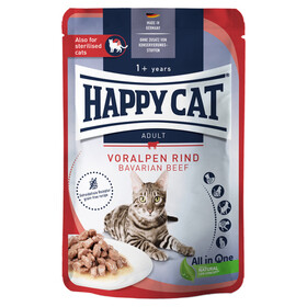 Abbildung Happy Cat Culinary Voralpen Rind 85 g - 20 Stck
