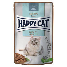 Abbildung Happy Cat Sensitive Haut & Fell 85 g - 24 Stck