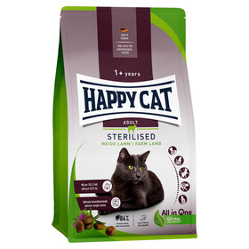 Abbildung Happy Cat Sterilised Adult Weide-Lamm 300 g