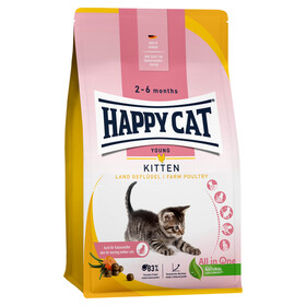 Abbildung Happy Cat Young Kitten Land-Geflgel 300 g
