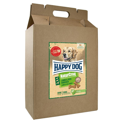 Happy Dog NaturCroq Knochen mit Lamm & Reis 5 kg