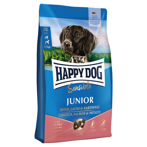 Happy Dog Sensible Junior Lachs & Kartoffel 10 kg