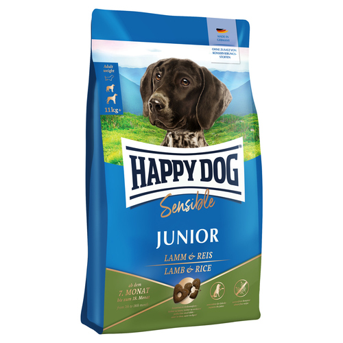 Happy Dog Sensible Junior Lamm & Reis 10 kg