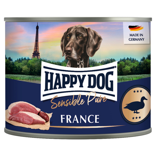 Happy Dog Sensible Pure France mit Ente 200 g - 6 Stück