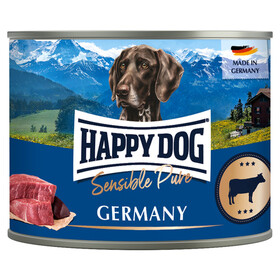 Abbildung Happy Dog Sensible Pure Germany mit Rind 200 g