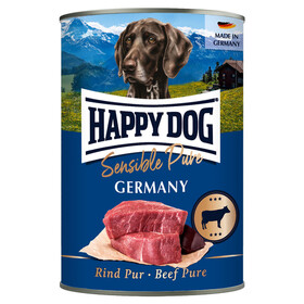 Abbildung Happy Dog Sensible Pure Germany mit Rind 400 g - 6 Stck