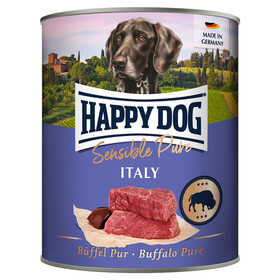 Abbildung Happy Dog Sensible Pure Italy mit Bffel 800 g - 6 Stck