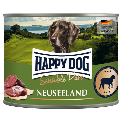 Happy Dog Sensible Pure Neuseeland mit Lamm 200 g - 6 Stück