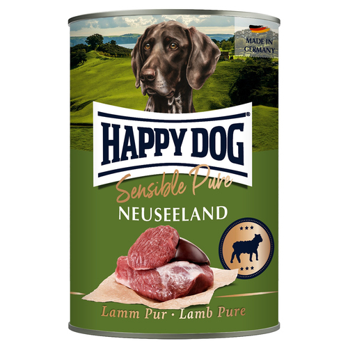 Happy Dog Sensible Pure Neuseeland mit Lamm 400 g - 6 Stück