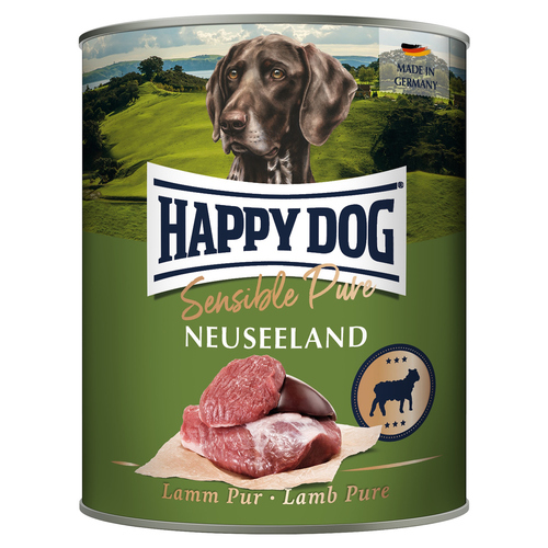 Happy Dog Sensible Pure Neuseeland mit Lamm 800 g - 6 Stück
