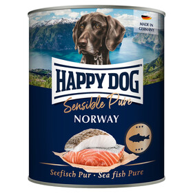 Abbildung Happy Dog Sensible Pure Norway mit Seefisch 800 g - 6 Stck