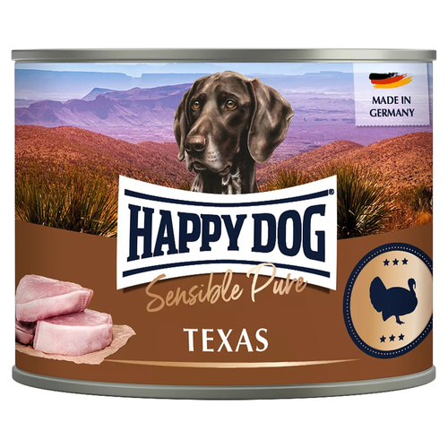 Happy Dog Sensible Pure Texas mit Truthahn 200 g - 6 Stück