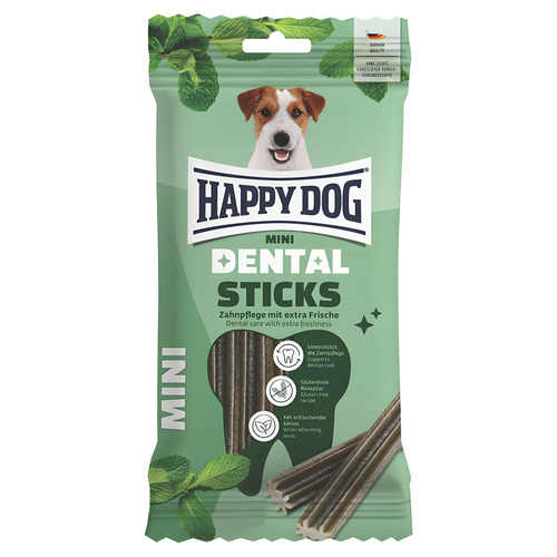 Happy Dog Snack Dental Sticks Mini 92 g - 12 Stück