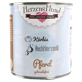 Abbildung HerzensHund Pferd mit Krbis getreidefrei 800 g - 6 Stck