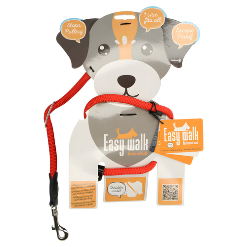 Hofman Animal Care Easy Walk Schultermodell rot, Größe: Mini