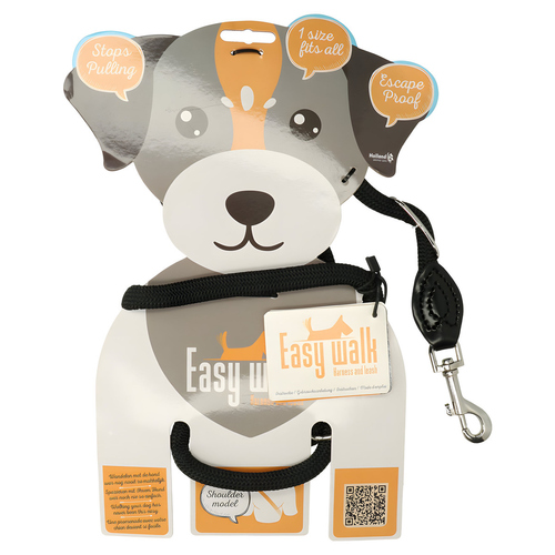 Hofman Animal Care Easy Walk Schultermodell schwarz, Größe: Mini