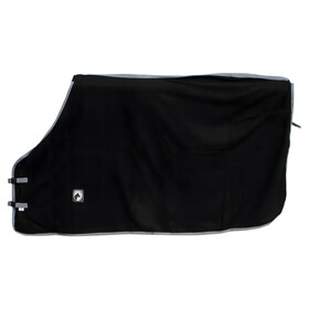 Coperta in pile Hofman Animal Care nera/grigia