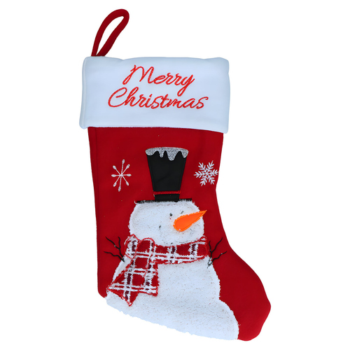 Hofman Animal Care Weihnachtssocke Christmas Stocking Wooly Snowman