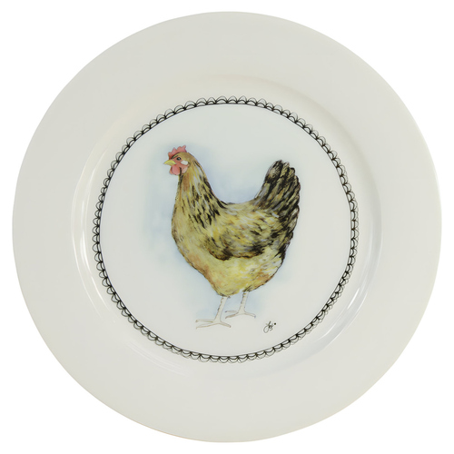 HofundZoo Frühstücksteller Huhn