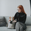 Hunter 2-in-1 Hunde-Tragetasche und Decke Seoul greige Abbildung 5