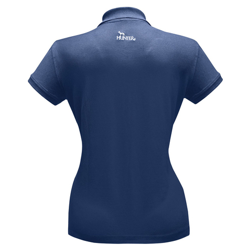 weitere Abbildung Hunter Damen-Poloshirt blau