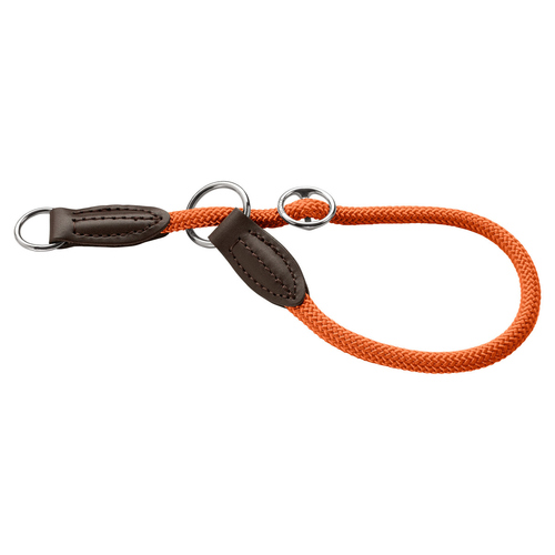 Hunter Dressurhalsband Freestyle orange