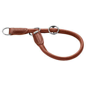 Abbildung Hunter Dressurhalsung Round & Soft Canadian Up cognac