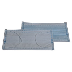 Abbildung Hunter Einweg Mund- und Nasen-Maske hellblau - 50er Pack