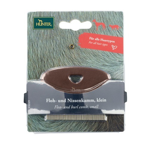 weitere Abbildung Hunter Floh- und Nissenkamm Spa braun/grau fr Hunde