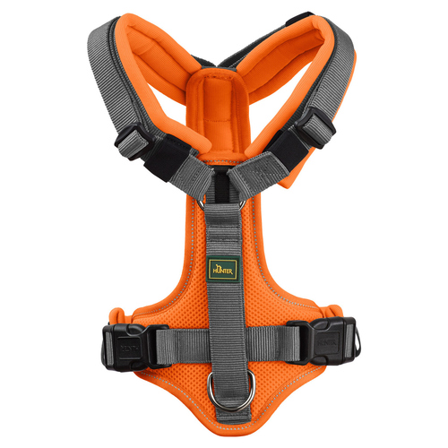 weitere Abbildung Hunter Geschirr Maldon Up mit Griff orange/grau