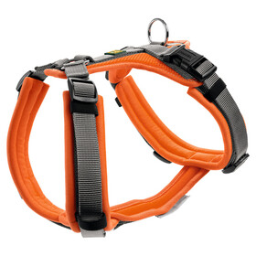 Abbildung Hunter Geschirr Maldon Up orange/grau