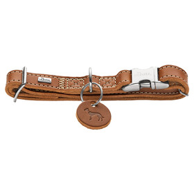 Abbildung Hunter Halsband Aalborg Alu-Strong cognac