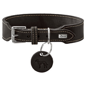 Abbildung Hunter Halsband Aalborg extra-breit schwarz