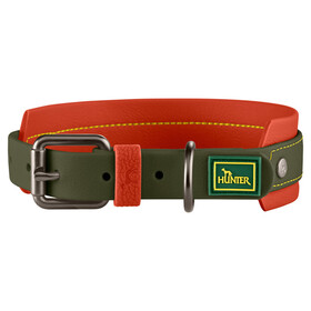 Abbildung Hunter Halsband Havanna Mini grn/orange