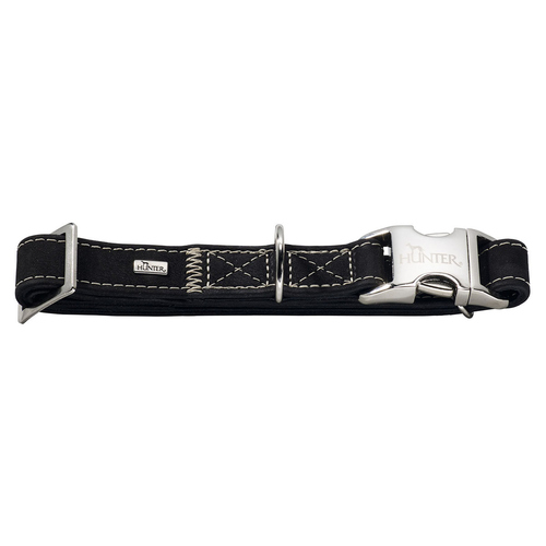 Hunter Halsband Hunting Alu-Strong schwarz