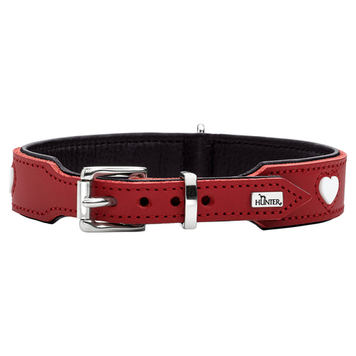 weitere Abbildung Hunter Halsband Love Mini rot/schwarz