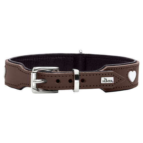 weitere Abbildung Hunter Halsband Love braun/schwarz
