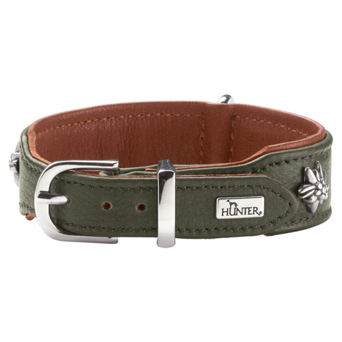 weitere Abbildung Hunter Halsband Mnchen grn/cognac