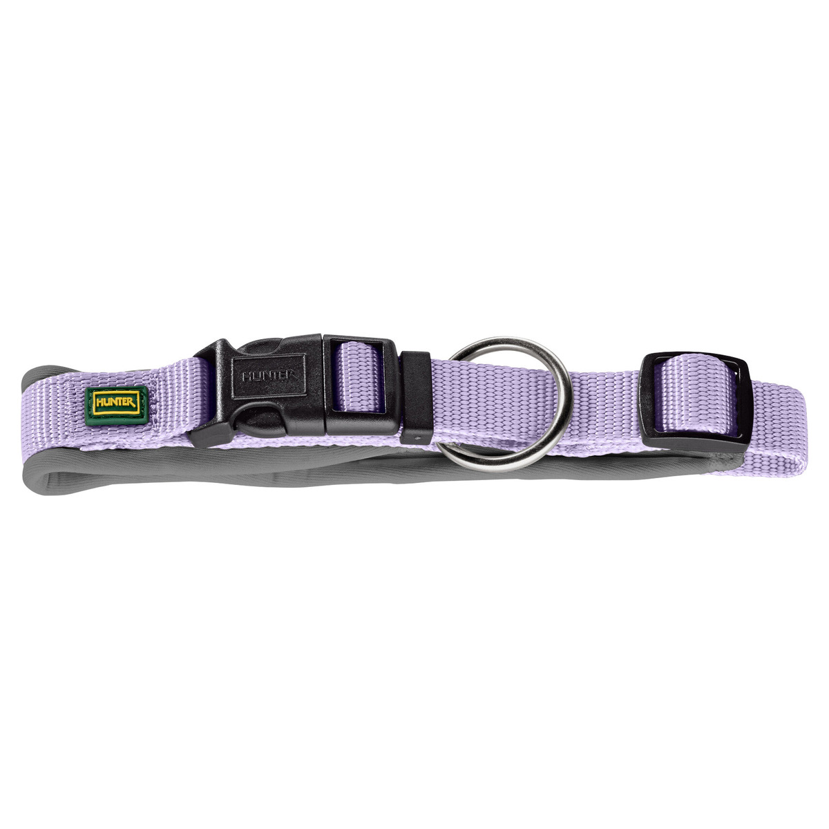 Hunter Neopren Halsband lavendel/grau | Vario Plus