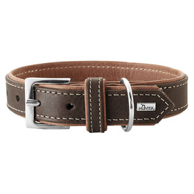 Abbildung Hunter Halsband Porto dunkelbraun/cognac