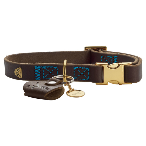 weitere Abbildung Hunter Halsband Sansibar dunkelbraun